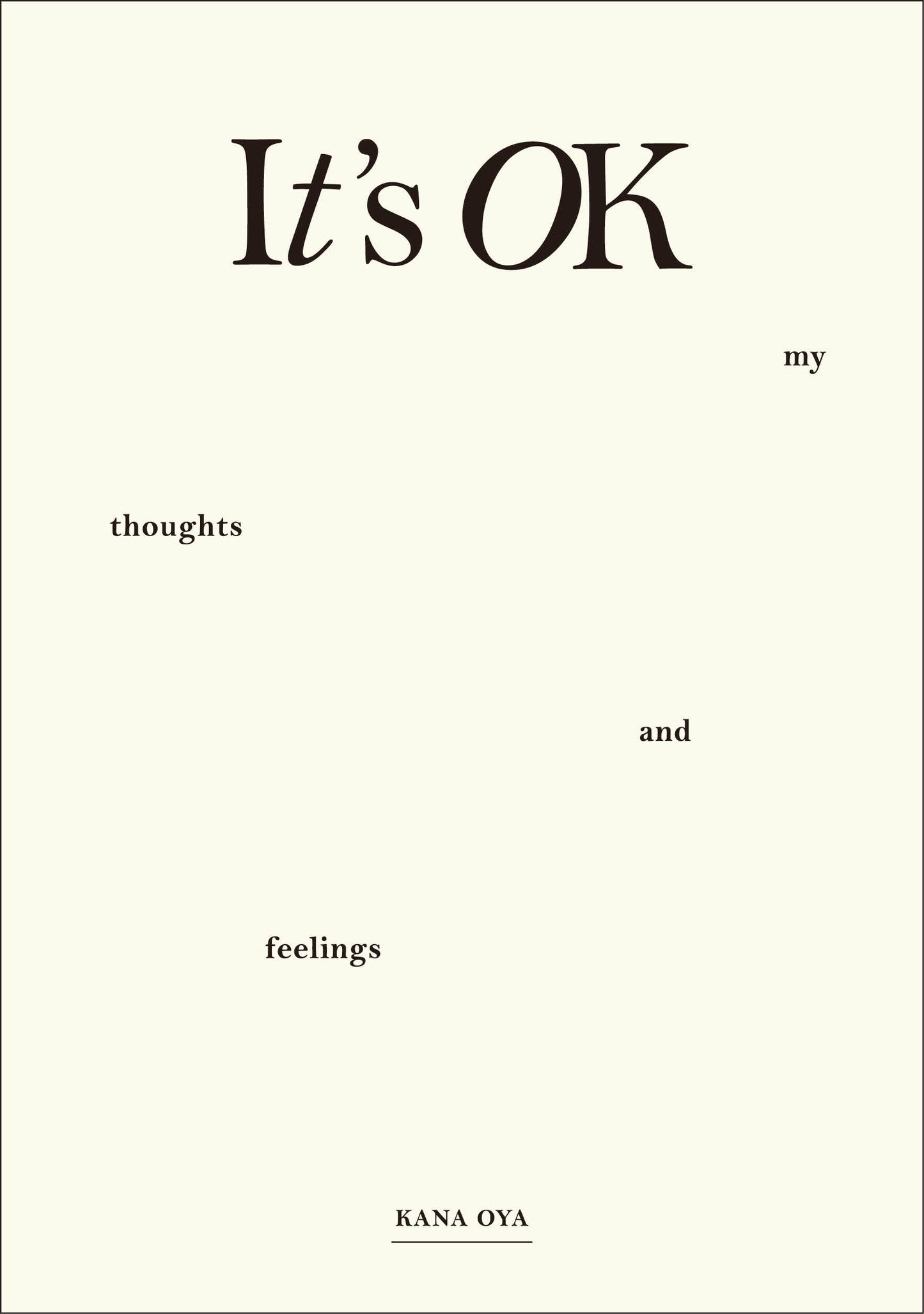 It’s OK/大屋夏南