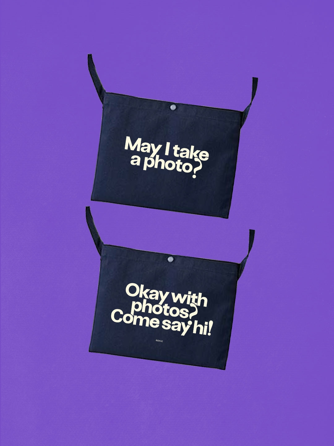 Color ネイビー:シューティング・サコッシュ