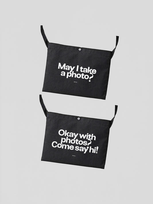 Color ブラック：シューティング・サコッシュ