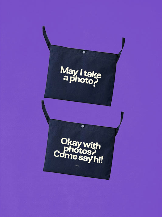 Color ネイビー：シューティング・サコッシュ