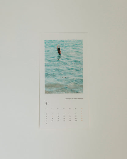 写真家 中川正子 オリジナルカレンダー2026「Masako Nakagawa Photography 2026 Calendar」（送料無料）