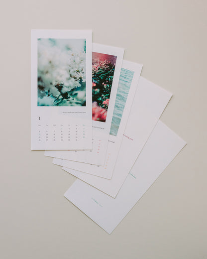 写真家 中川正子 オリジナルカレンダー2026「Masako Nakagawa Photography 2026 Calendar」（送料無料）