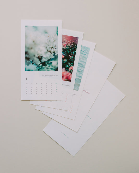 写真家 中川正子 オリジナルカレンダー2026「Masako Nakagawa Photography 2026 Calendar」（送料無料）