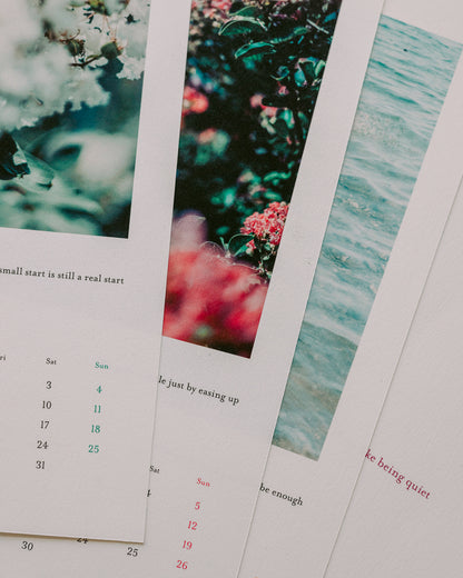 写真家 中川正子 オリジナルカレンダー2026「Masako Nakagawa Photography 2026 Calendar」（送料無料）