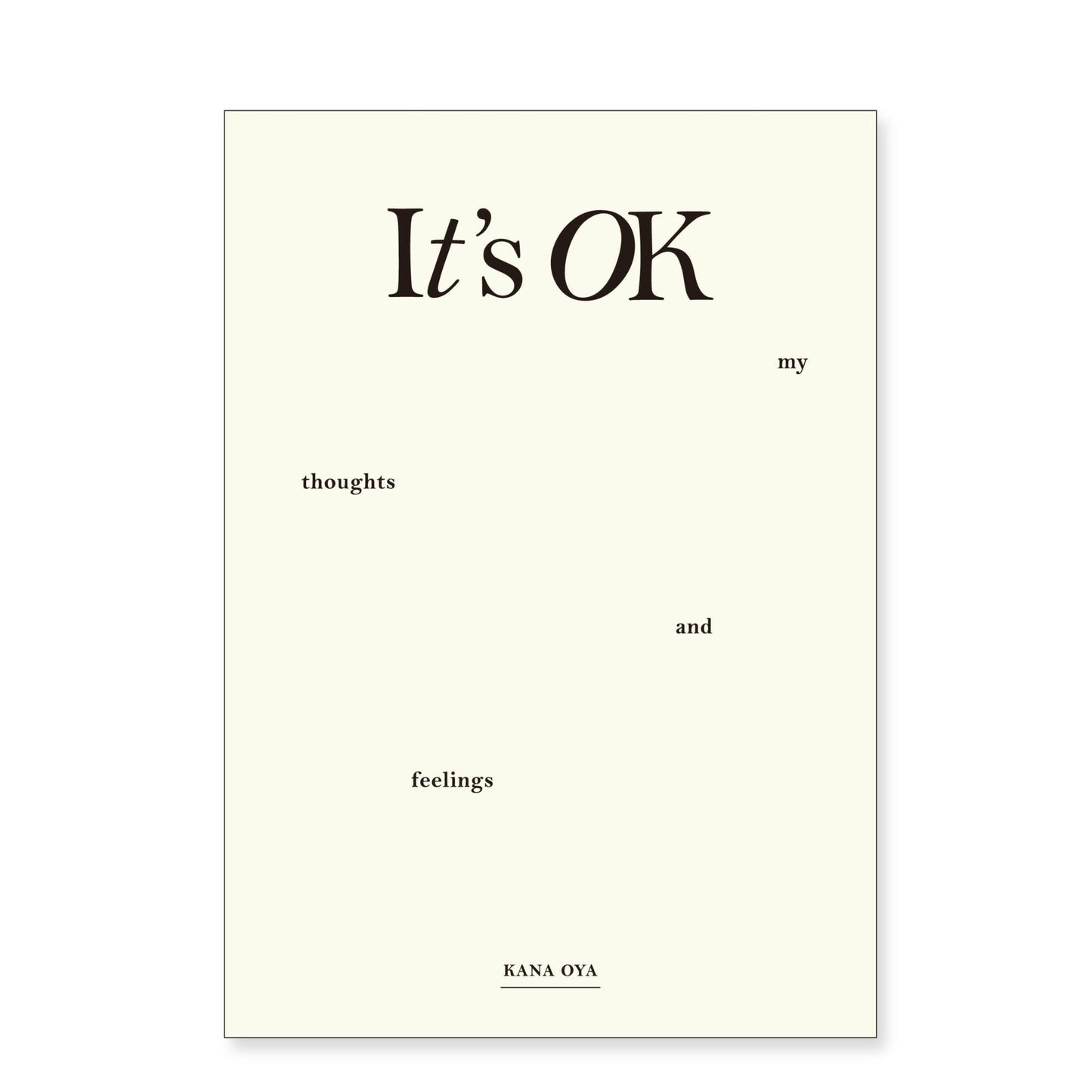 It’s OK／大屋夏南