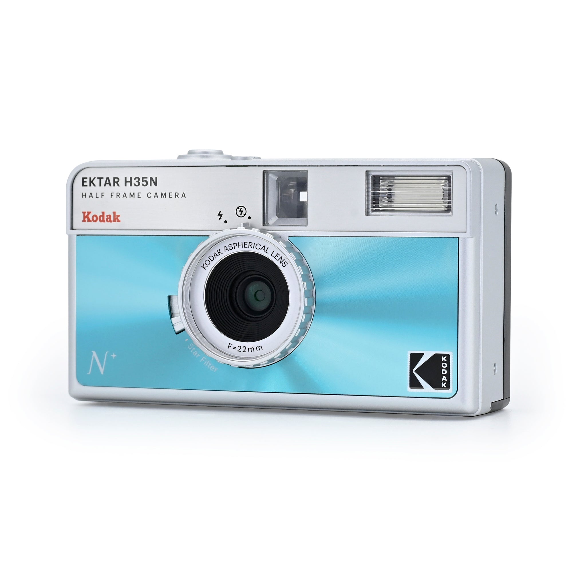【フィルムカメラデビューに！】 Kodak EKTAR H35N ブルー