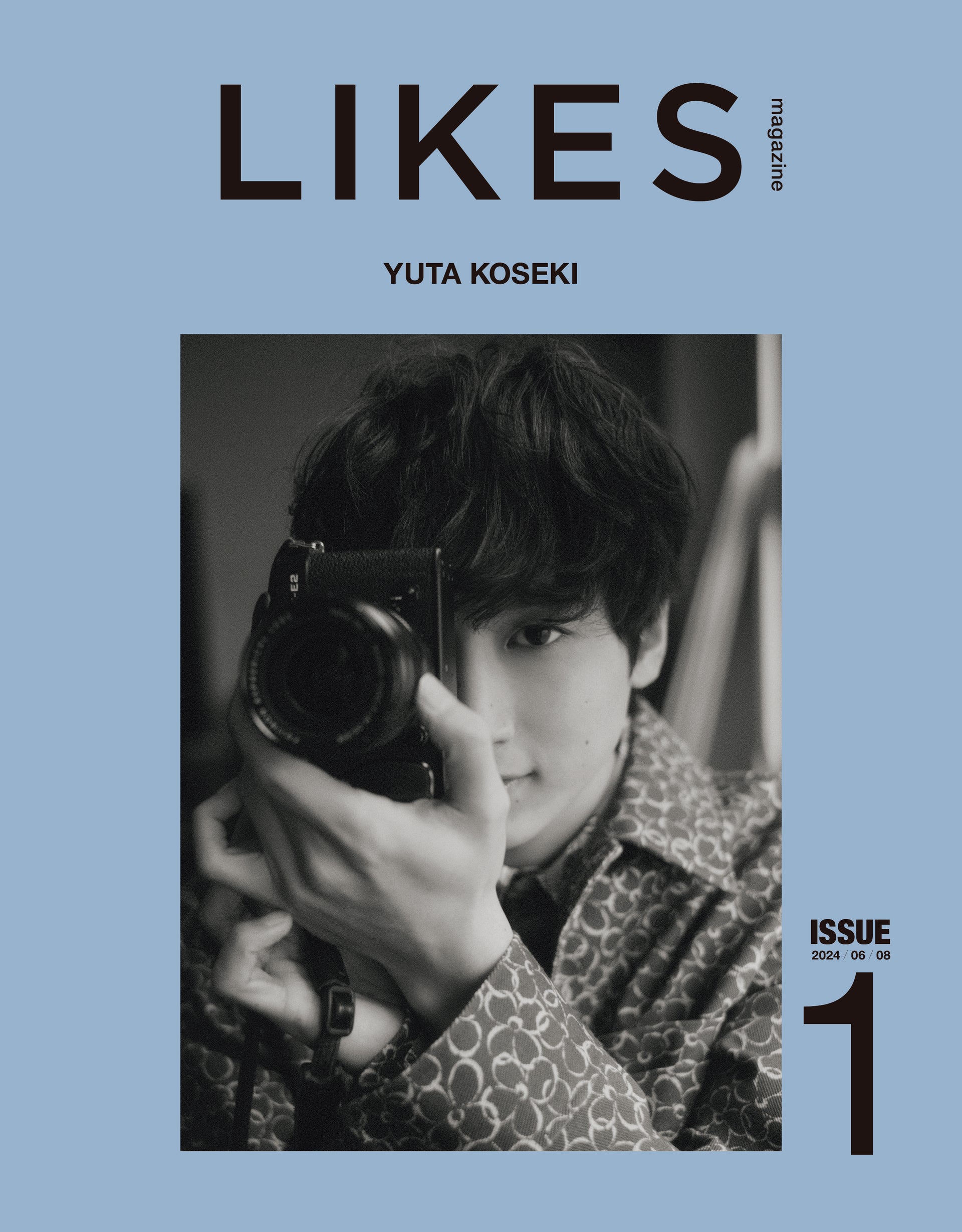 表紙「キ」ver. 小関裕太 作品集「LIKES」 – GENIC 公式オンラインショップ