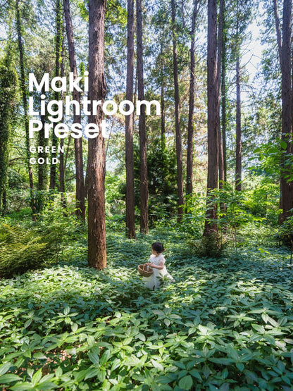 Maki｜Lightroomプリセット「GREEN」「GOLD」