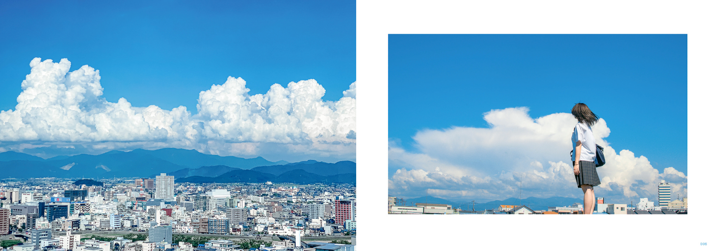 写真家 tomosaki 作品集「あの頃にみた青は、」（送料無料）