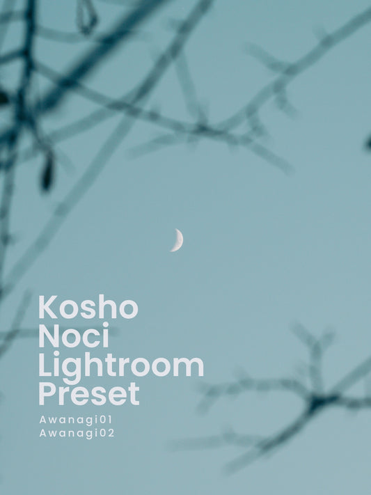 古性のち｜Lightroomプリセット 「Awanagi01」「Awanagi02」