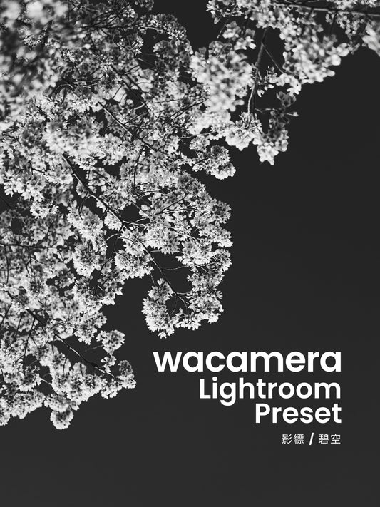 wacamera｜Lightroomプリセット「影縹」「碧空」